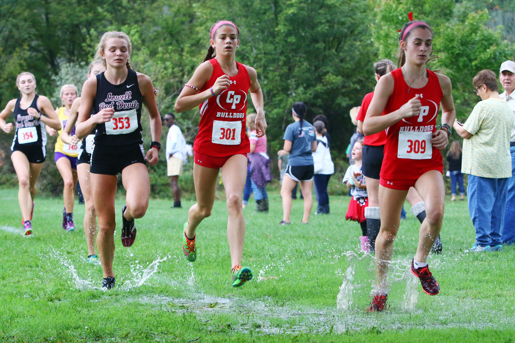 Karina James, Lowell, cross country
